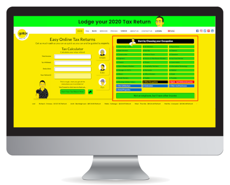 Browser based, select your occupation from the table to see a list of common tax deductions for your occupation. 